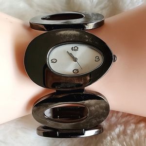 Rare Vintage Retro Fossil Geometric Watch New Battery